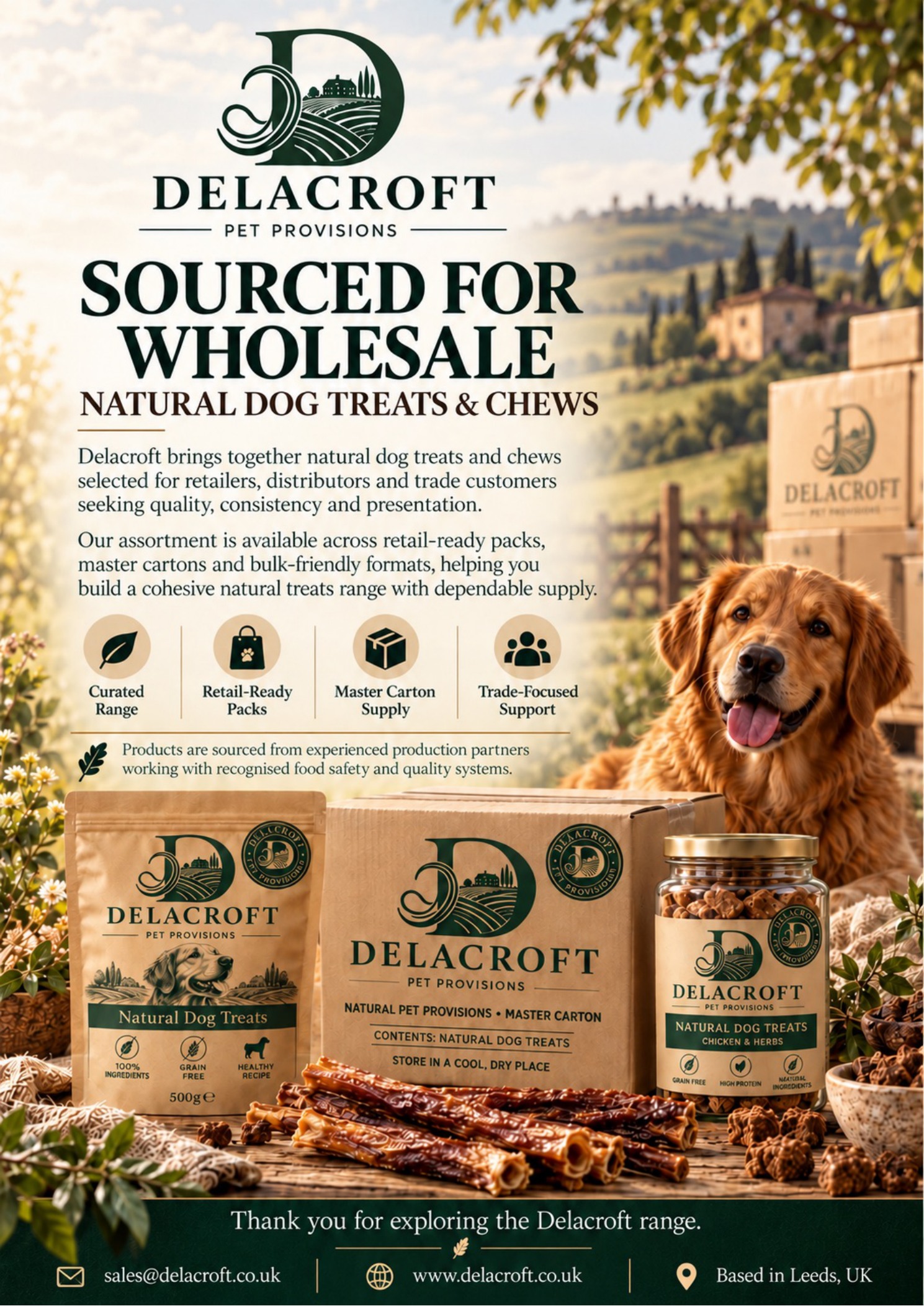Sourced for Wholesale