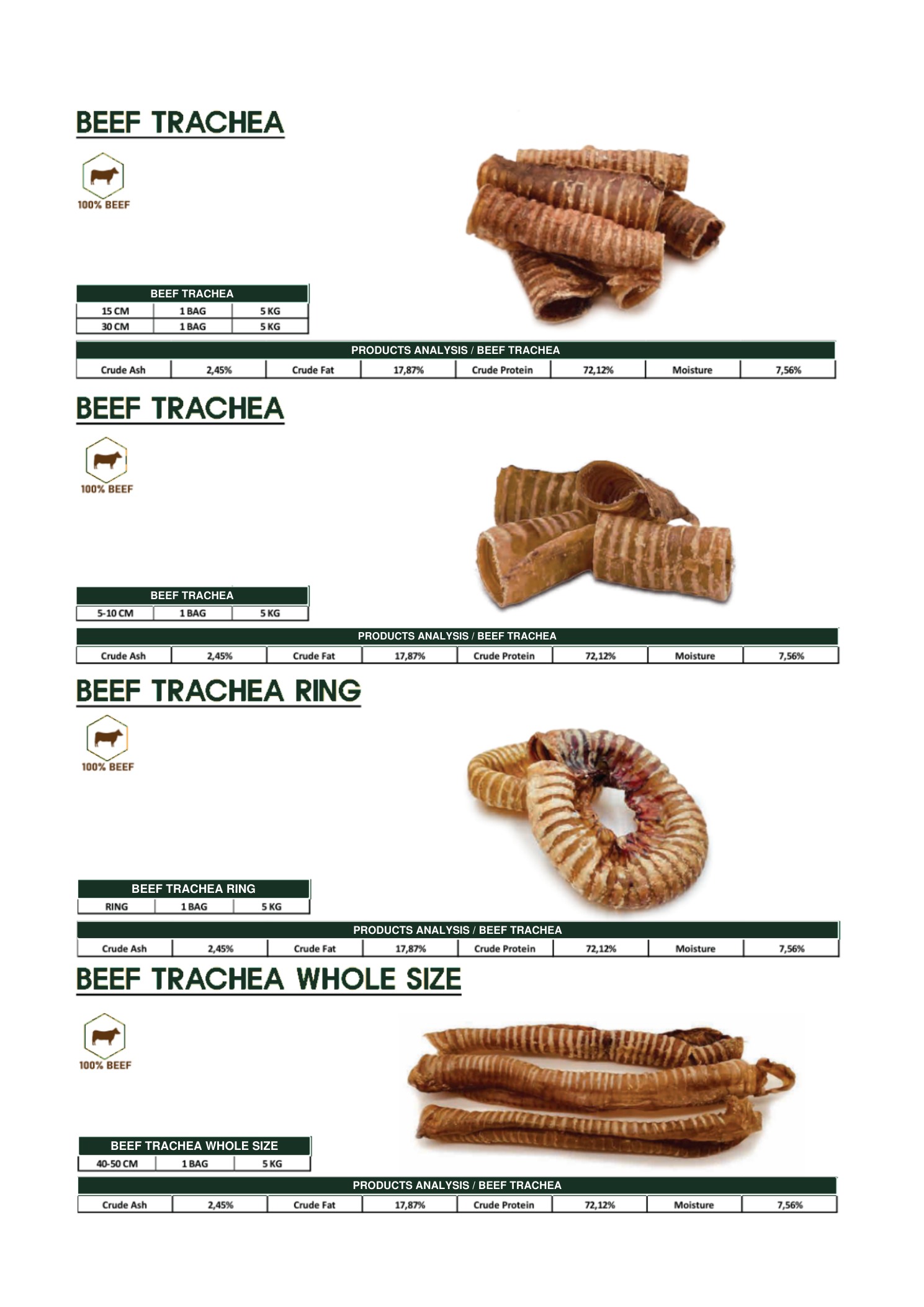 Beef Trachea & Rings