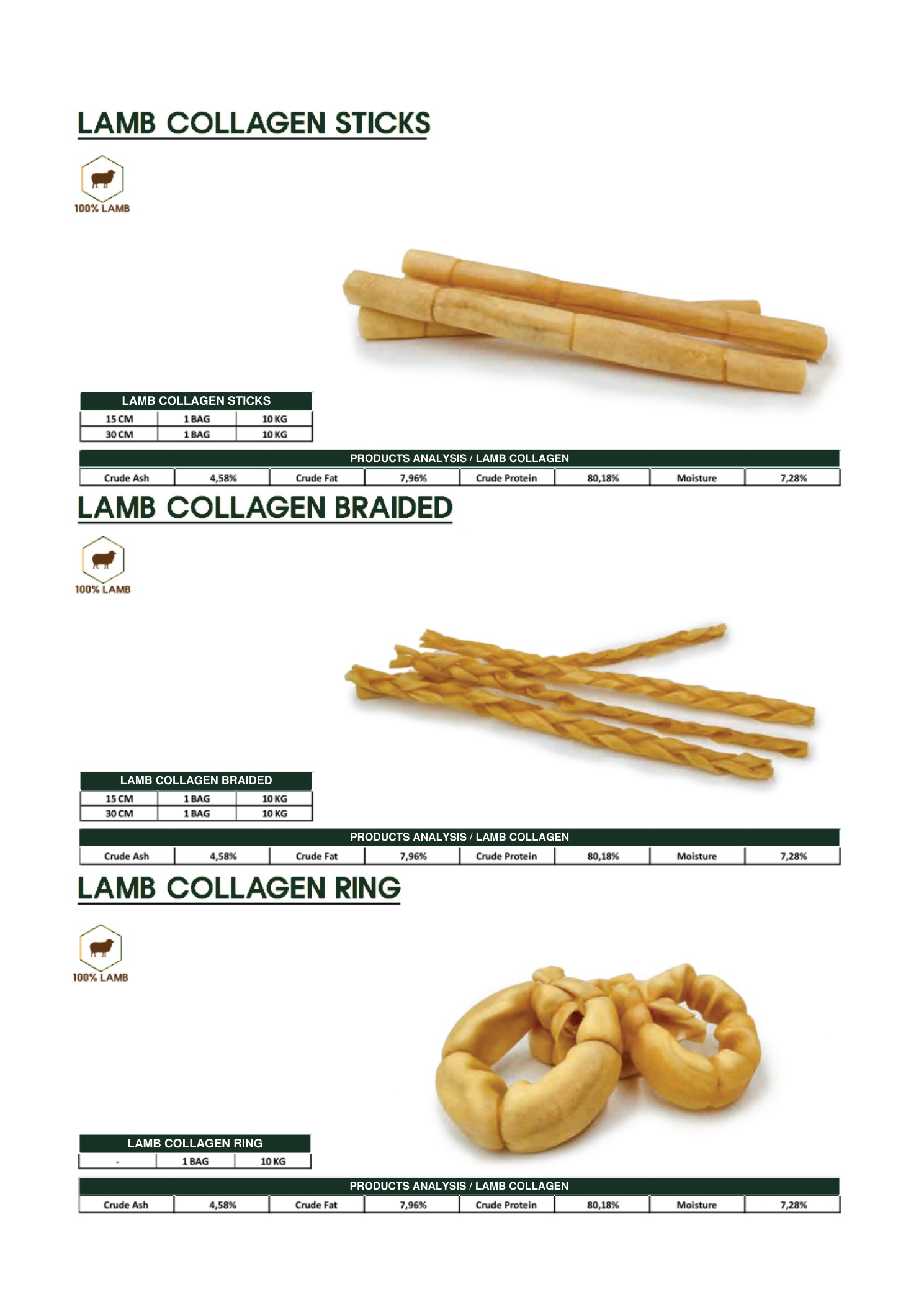 Lamb Collagen Chews